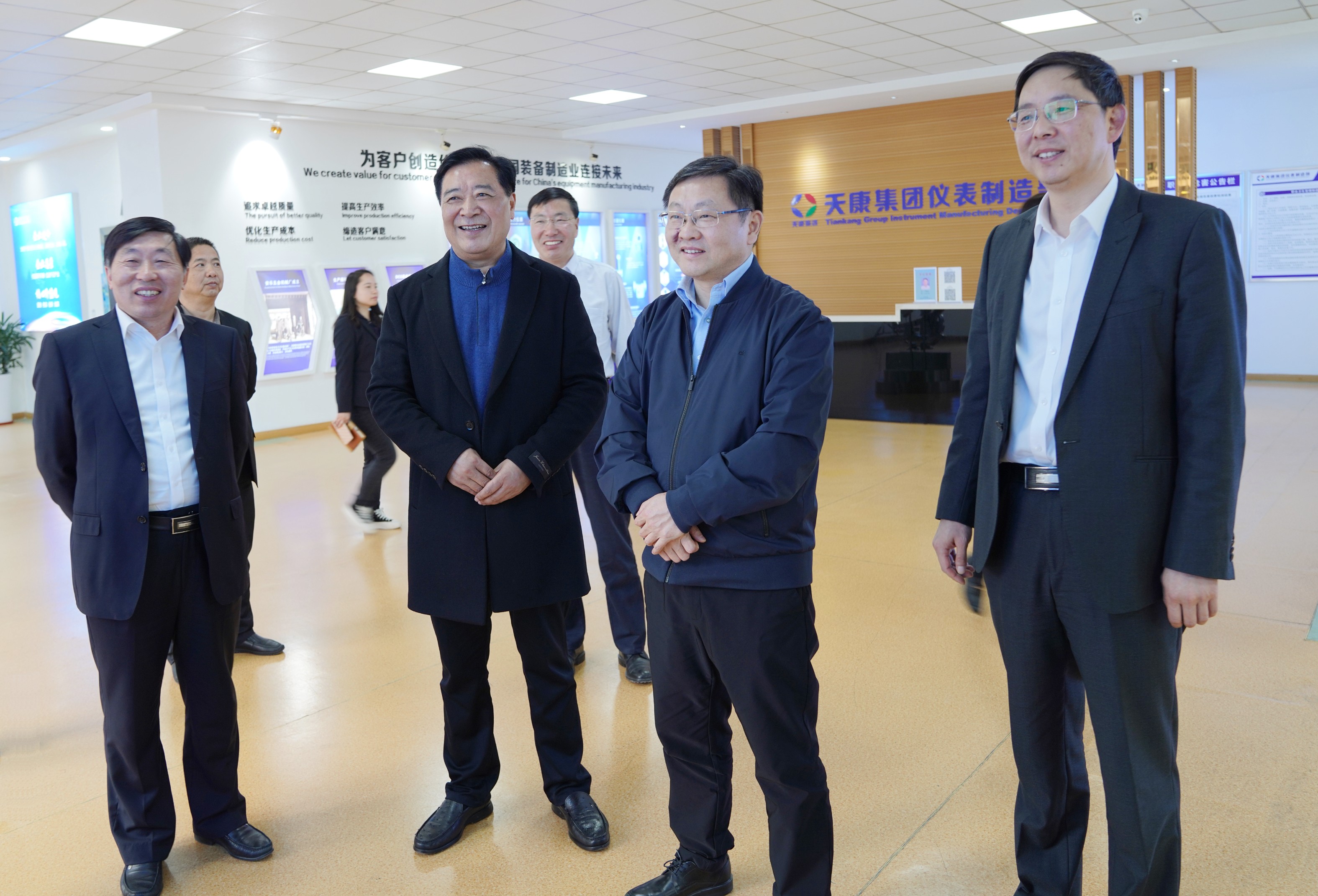 滁州市委書記吳勁蒞臨安徽天康集團調研指導工作