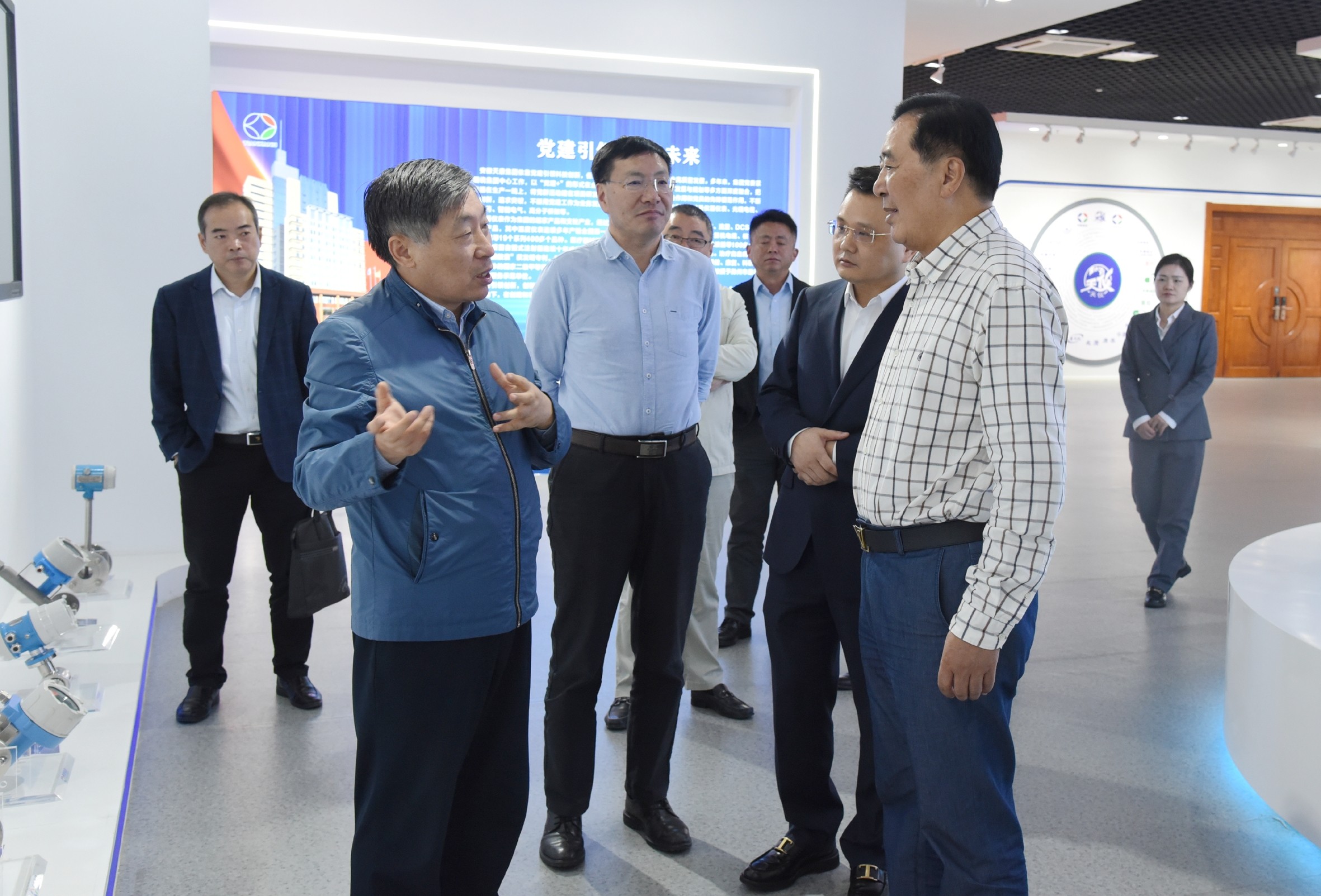 天長市委書記賀家平蒞臨天康集團調研工作